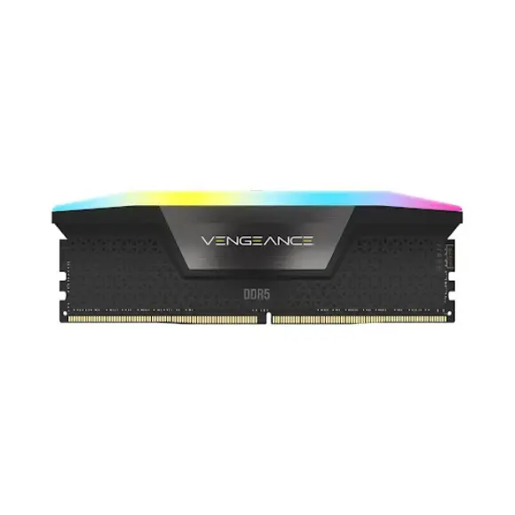 RAM -desktop-Corsair- VENGEANCE-RGB-64GB-(2x32GB)-DDR5-DRAM 6000MTs-CL40-Memory-Kit-(2 x 32GB)-DDR5-6000MHz-(CMH64GX5M2B6000C40)
